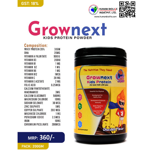 GROWNEXT-KIDS PROTIEN POWDER