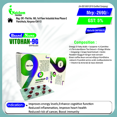 VITOHAN-9G SOFTGEL CAPSULES