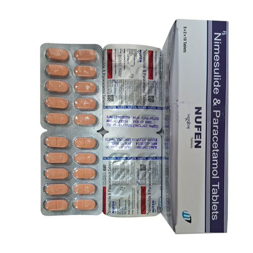 Nimesulide + Paracetamol Tablets