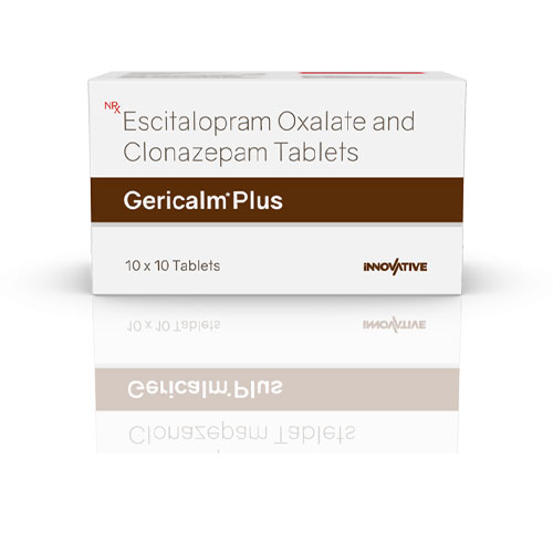 Gericalm Plus 0.5 / 10 Tablets