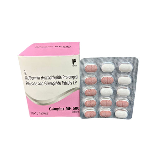 GLIMPLEX-MH 500 TABLETS