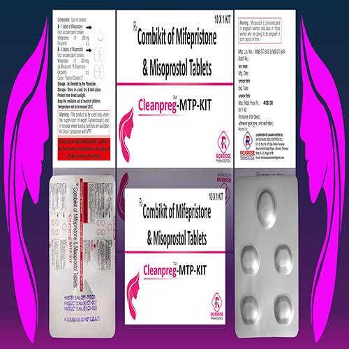 CLEANPREG-MTP-KIT Tablets