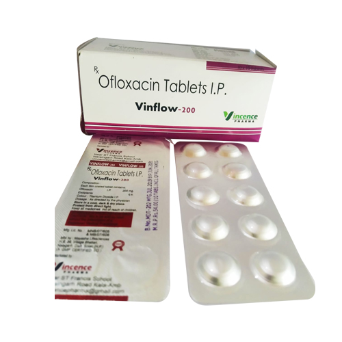 Ofloxacin 200mg / 400mg Tablets (Film Coated)