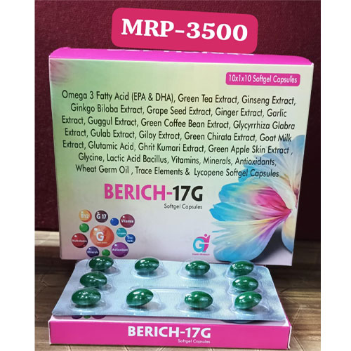 BERICH-17G SOFTGEL CAPSULES