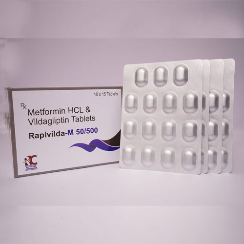 Rapivilda-M50/500 Tablets