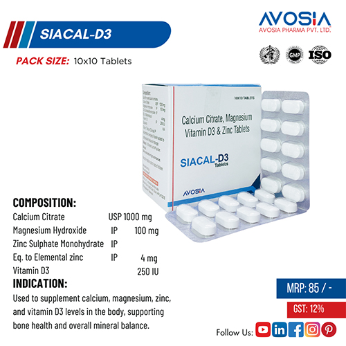 SIACAL-D3 Tablets