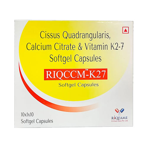 RIQCCM-K27 SOFTGEL CAPSULES