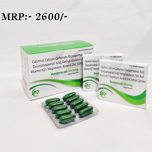AMBROCAL-STRONG Softgel Capsules