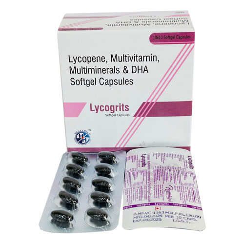 LYCOGRITS-Softel Capsules