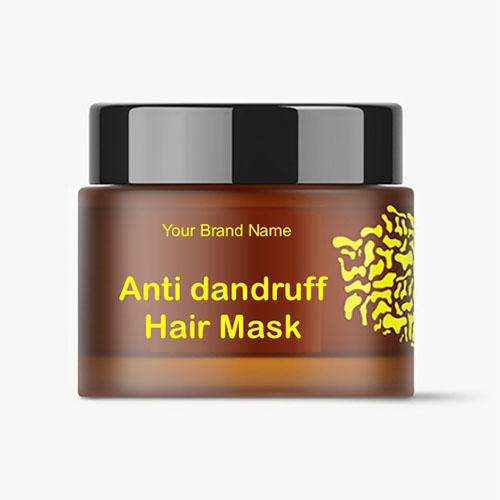 Anti dandruff hair mask