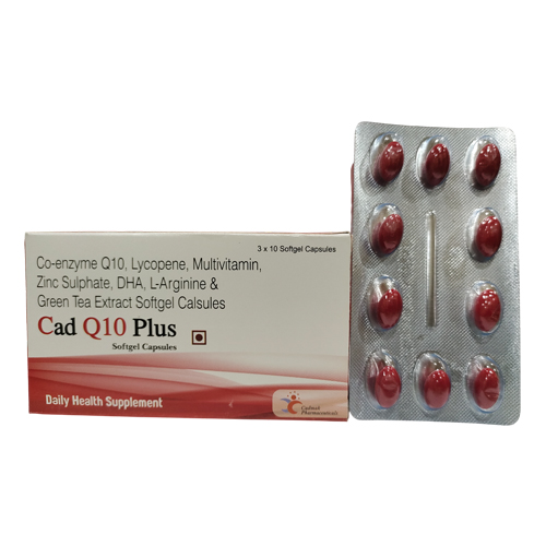 Cad Q10 Plus Softgel Capsules