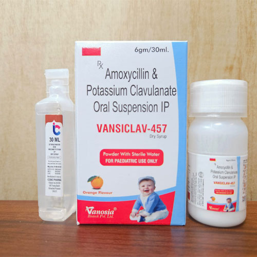 VANSICLAV-457 DRY SYRUP (WFI)