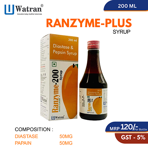 Ranzyme Syrup (Mango Flavour)