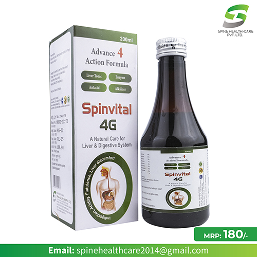 SPINVITAL-4G SYRUP 
