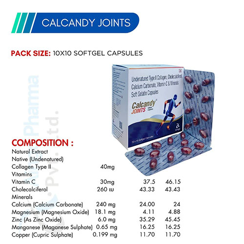 CALCANDY-JOINTS SOFTGEL CAPSULES