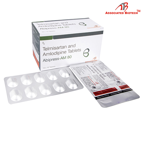 ABIPRESS-AM 80mg Tablets