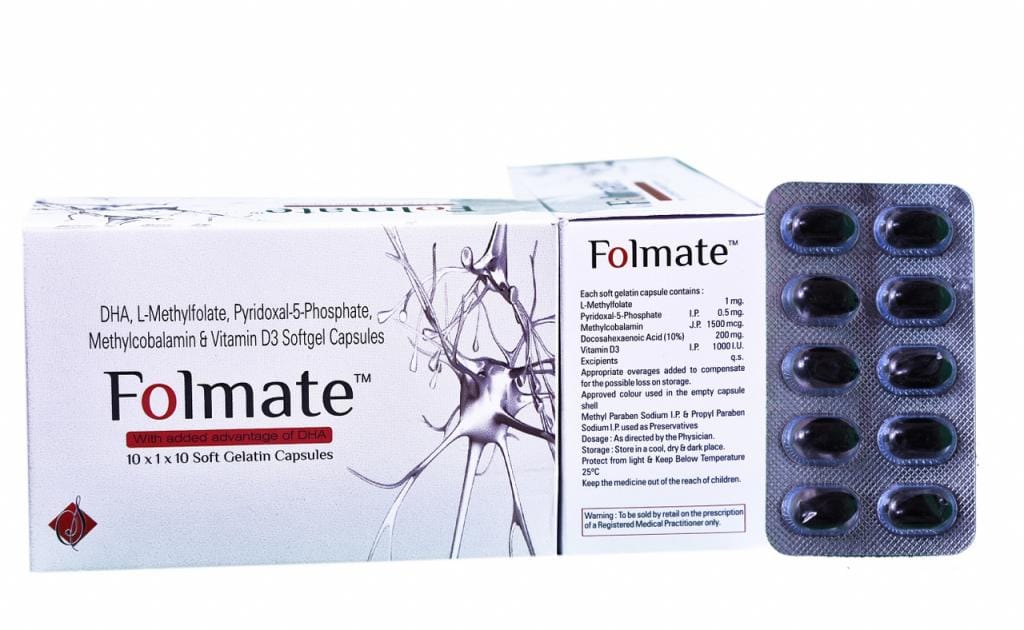 FOLMATE (SOFT GEL)