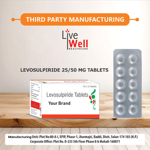Levosulpiride 25mg Tablets