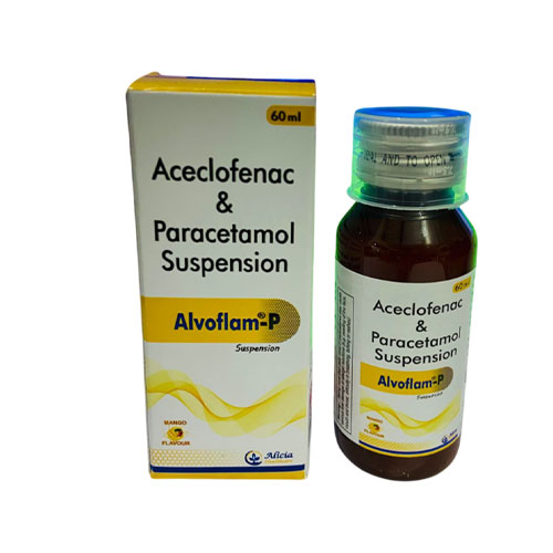 ALVOFLAM-P (WITH CARTAN ) 60ml Syrup