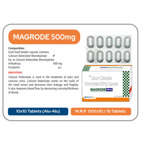 MAGRODE-500 CAPSULES