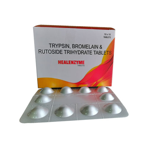 Trypsin + Bromelain + Rutoside Trihydrates Tablets