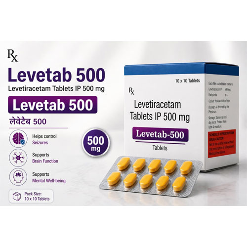 Levetab-500 Tablets