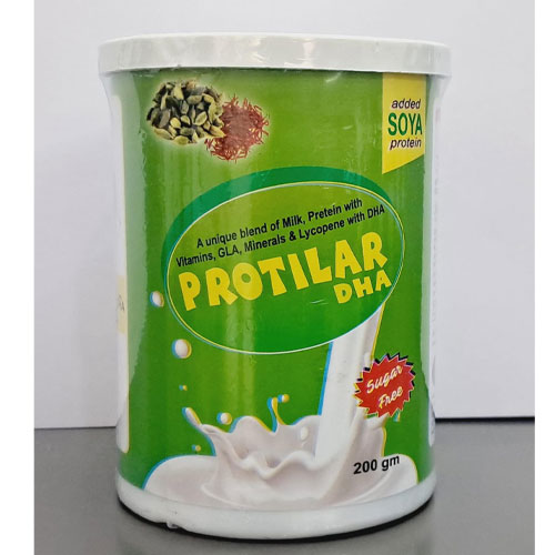 PROTILAR-DHA (ELIACHI KESAR FLAVOUR) Protein Powder