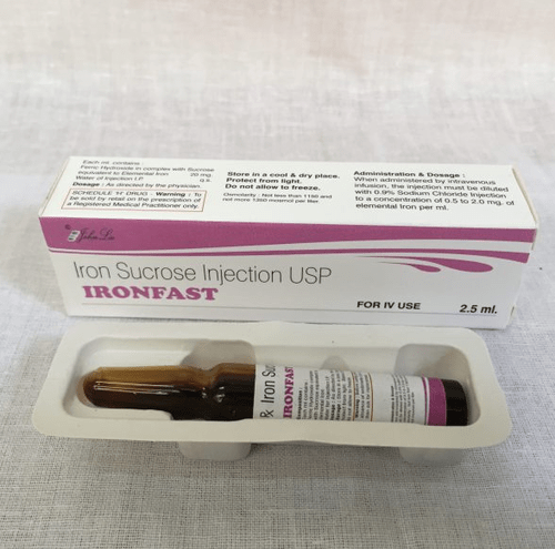 Ironfast 2.5 ml Injection