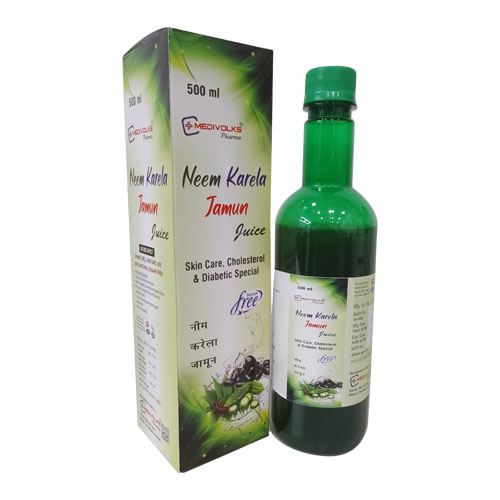 MEDIVOLKS NEEM KARELA JAMUN JUICE