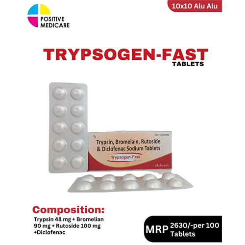 TRYPSOGEN FAST TABLETS