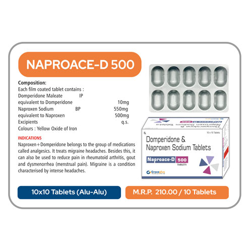 NAPROACE D-500 TABLETS