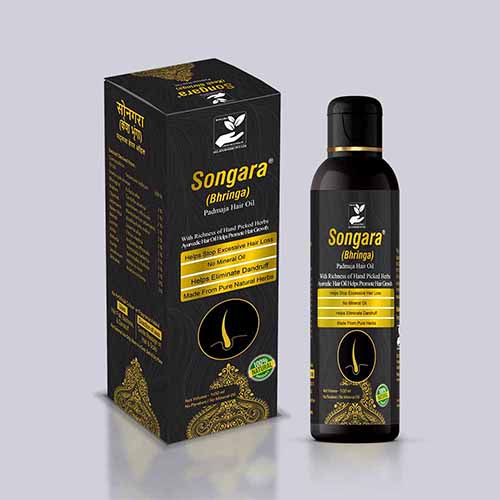 Songara Bhringa Ayurvedic Herbal Hair Oil