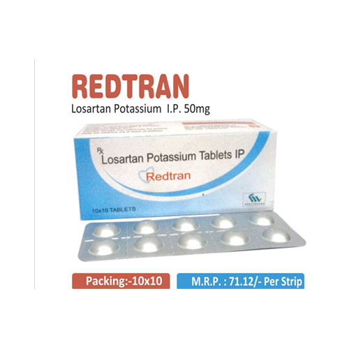 Losartan Potassium 50mg Tablets