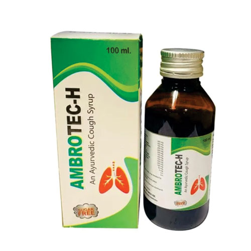 Herbal Cough Syrup With Honey + Tulsi + Vasaka