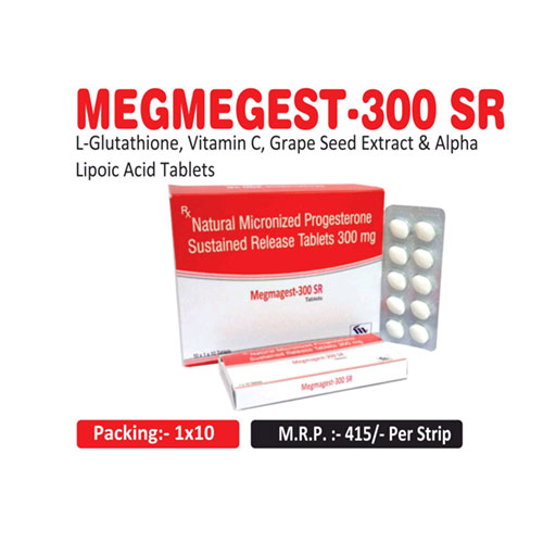 L-Glutathione + Vitamin C + Grape Seed Extract + Alpha Lipoic Acid Tablets