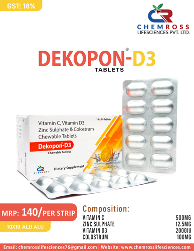 DEKOPON-D3 Tablets