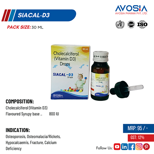 SIACAL-D3 Oral Drops