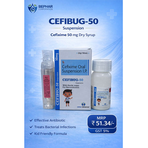 CEFIBUG-50 DRY SYRUP