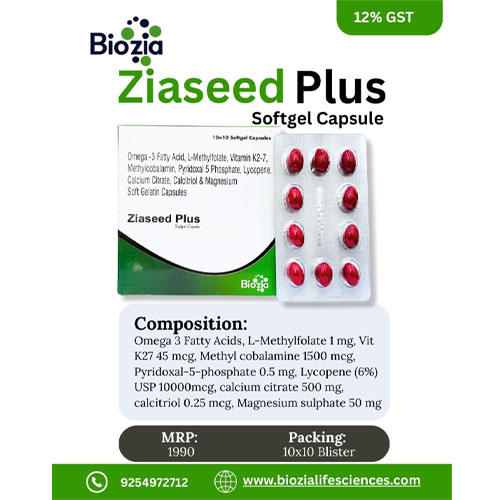 Ziaseed-Plus Soft Gel Capsule