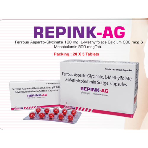 REPINK-AG Softgel Capsules