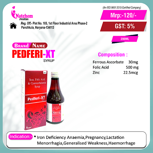 PEDFERI-XT SYRUP