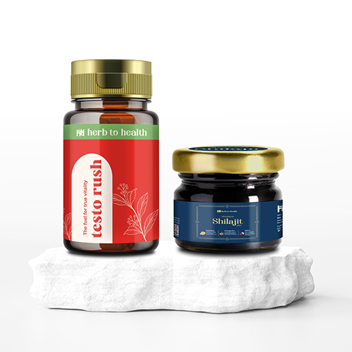 Testo rush and Shilajit Combo Pack