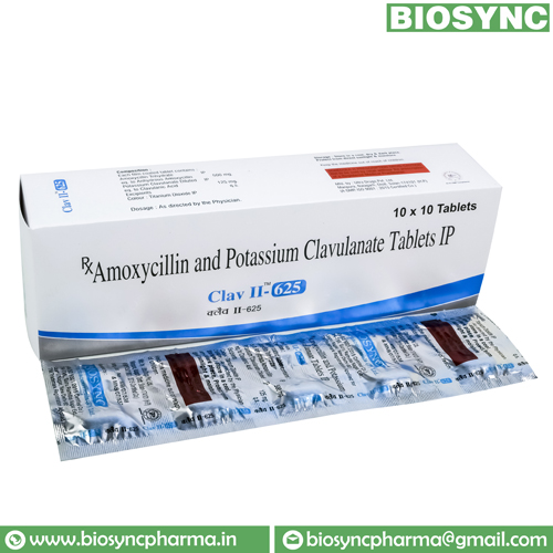 CLAV-II-625  ALUMINIUM STRIP PACKING Tablets