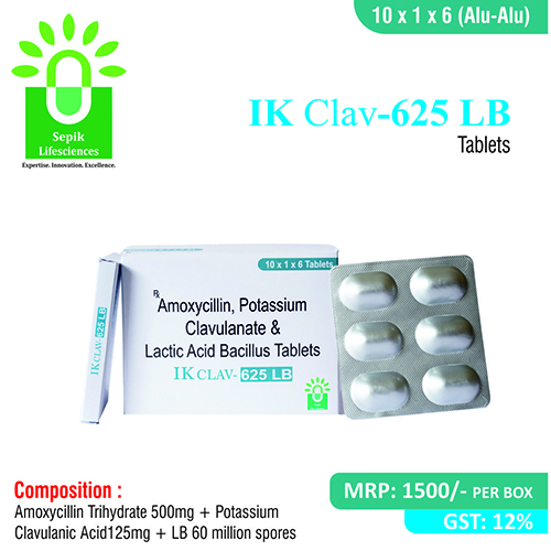 IKCLAV-625 LB Tablets