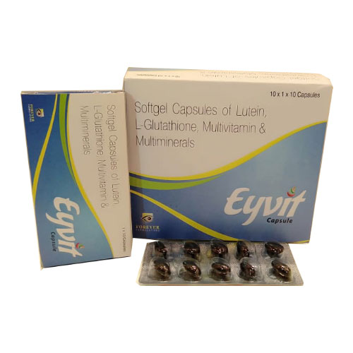 Lutein + L-Glutathione + Multivitamin + Multimineral Softgel Capsules