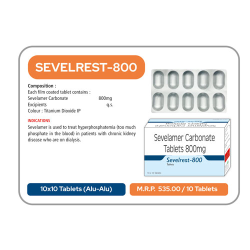 SEVELREST-800 TABLETS