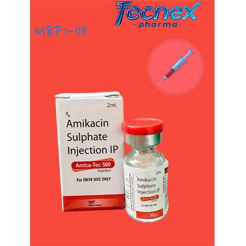 Amikacin Sulphate 500mg Injection