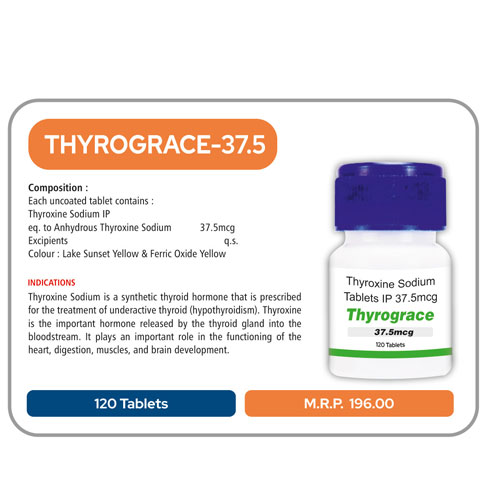 THYROGRACE-37.5 TABLETS