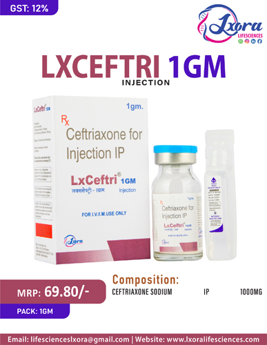 LXCEFTRI-1gm Injection