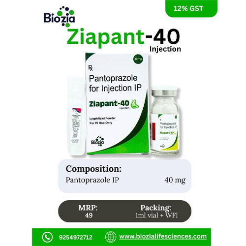 Ziapant-40 Injection